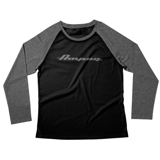 Ampeg "Tri-Blend 3/4 Raglan" Black Shirt - Mainstay Entertainment