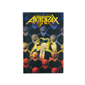 Anthrax "Among The Living" Hard Cover Book - Mainstay Entertainment