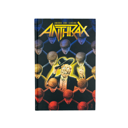 Anthrax "Among The Living" Hard Cover Book - Mainstay Entertainment