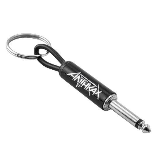 Anthrax "Logo" Guitar Plug Keychain - Mainstay Entertainment