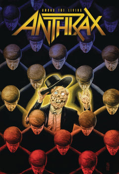 Anthrax Among the Living Graphic Novel Book - Hardcover
