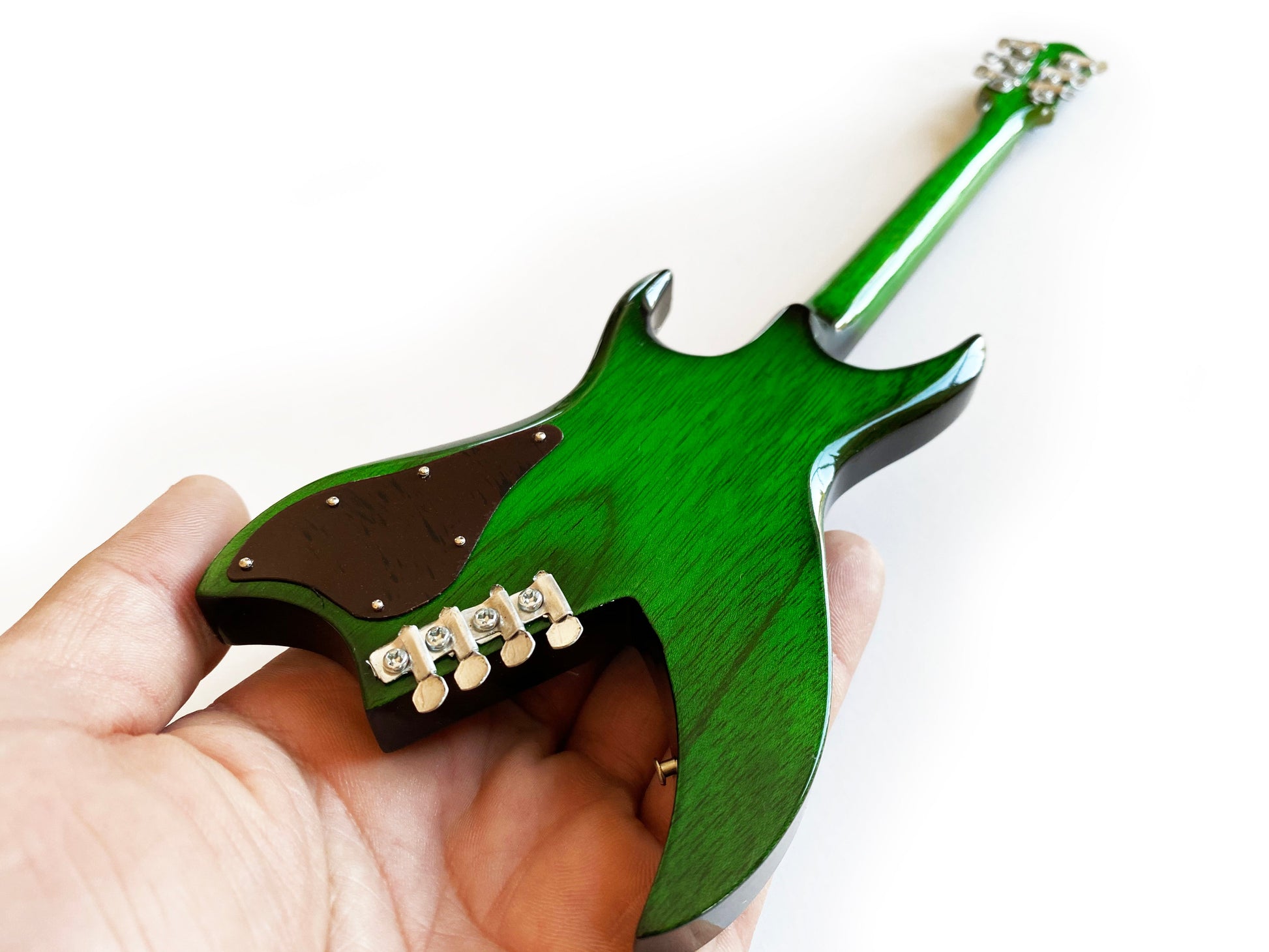 B.C. Rich® "Official Bich Green" Licensed Mini Guitar - Mainstay Entertainment