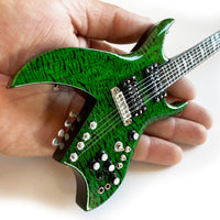 B.C. Rich® "Official Bich Green" Licensed Mini Guitar - Mainstay Entertainment