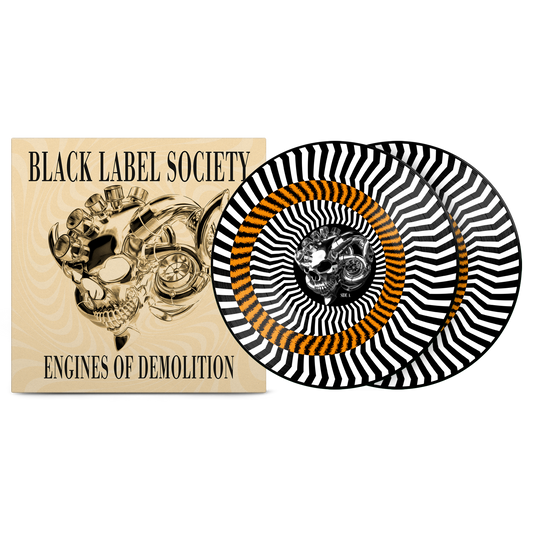 Black Label Society "Engines of Demolition" Custard Zoetrope Vinyl