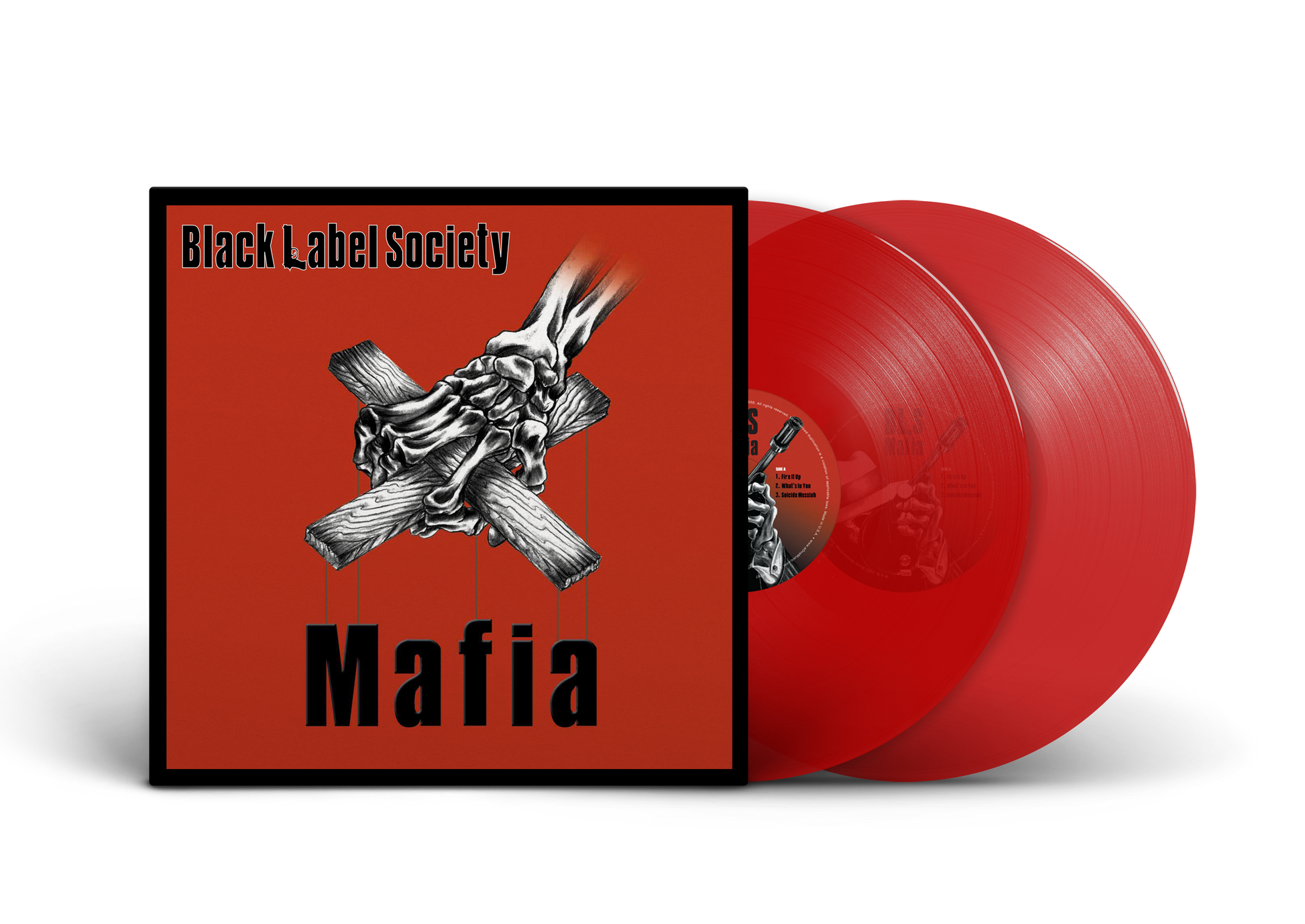 Black Label Society "Mafia" Opaque Red Vinyl