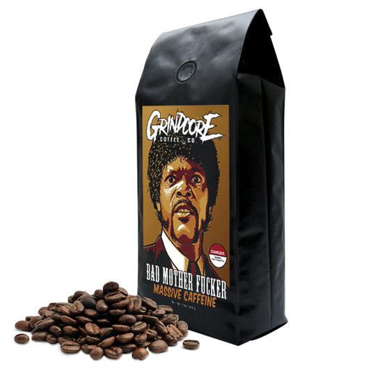 Bad Mother Fucker HIGH Caffeine │12oz/340g Grindcore Coffee Co.