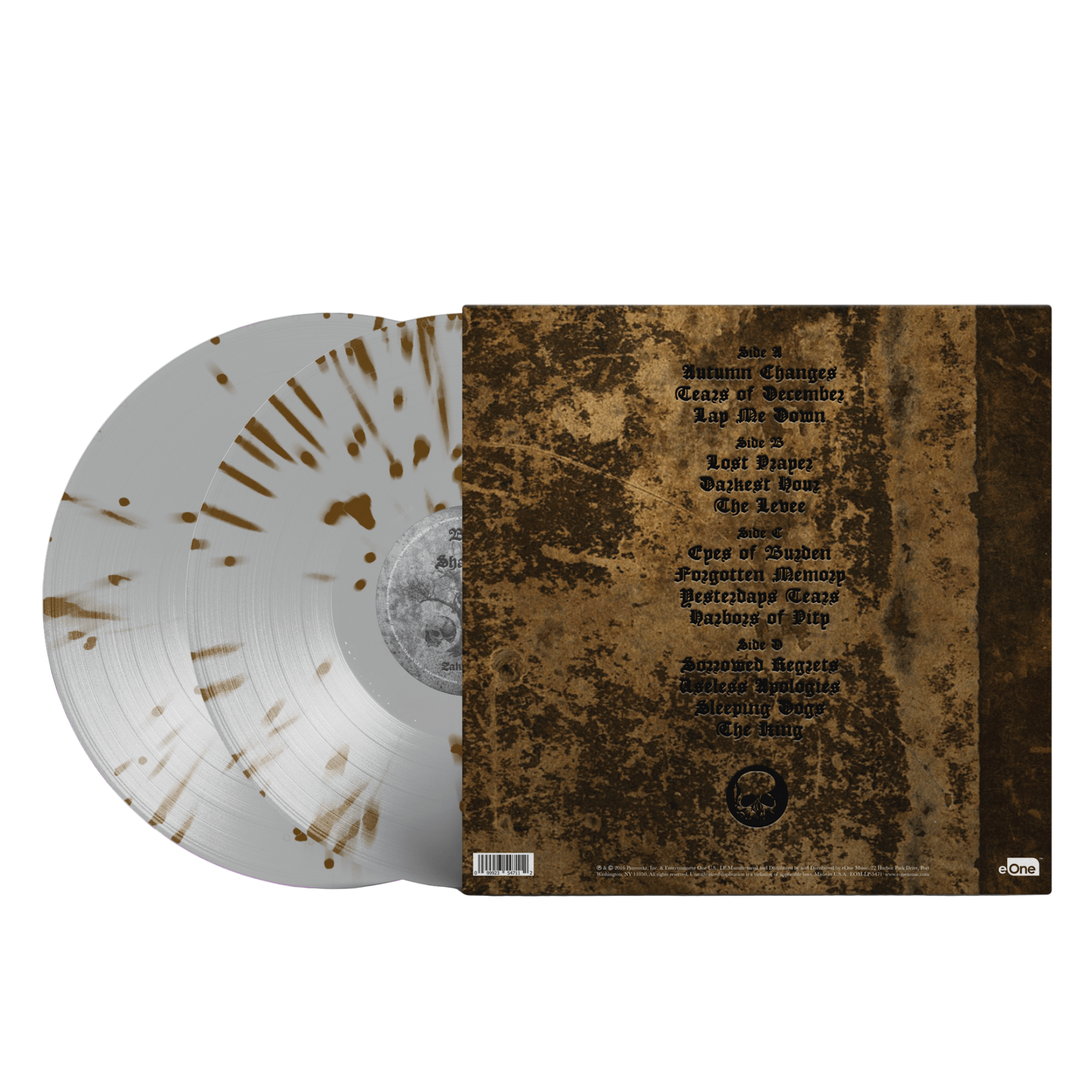Zakk Wylde "Book Of Shadows II" Silver w/Brown Splatter Vinyl