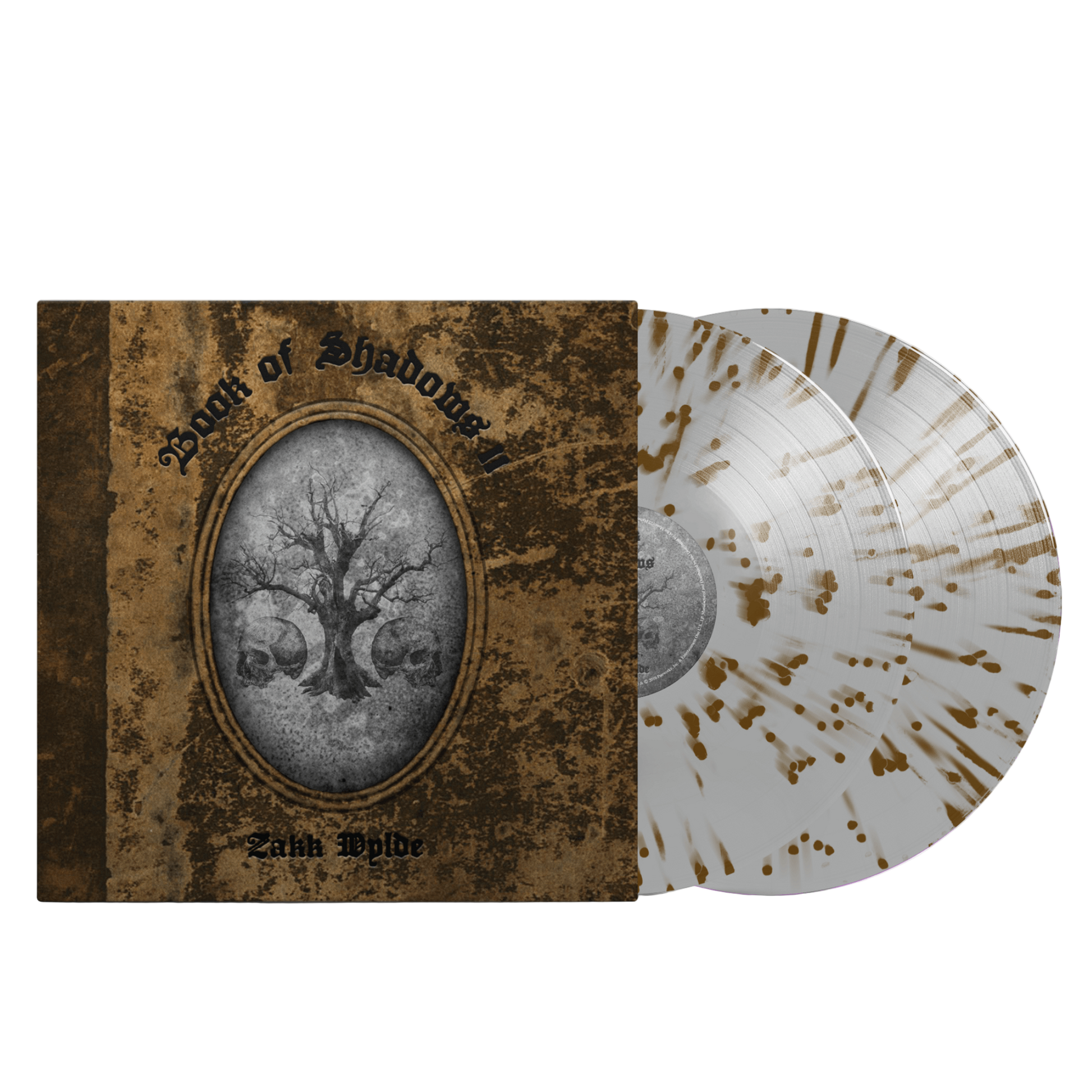 Zakk Wylde "Book Of Shadows II" Silver w/Brown Splatter Vinyl