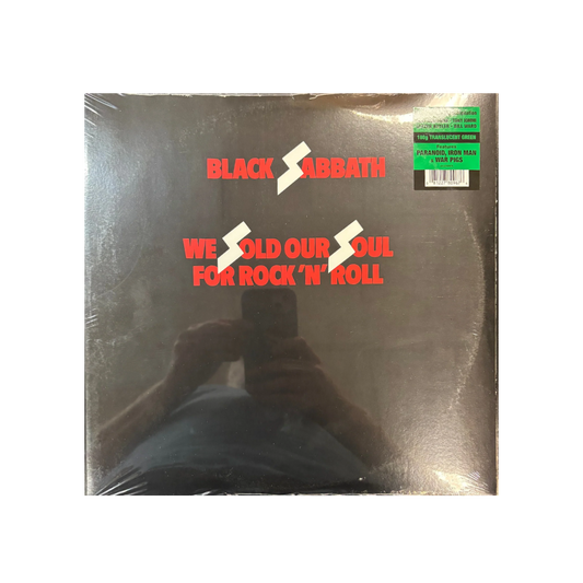Black Sabbath "We Sold Our Souls For Rock 'N' Roll" 180g  2xLP Translucent Green Vinyl