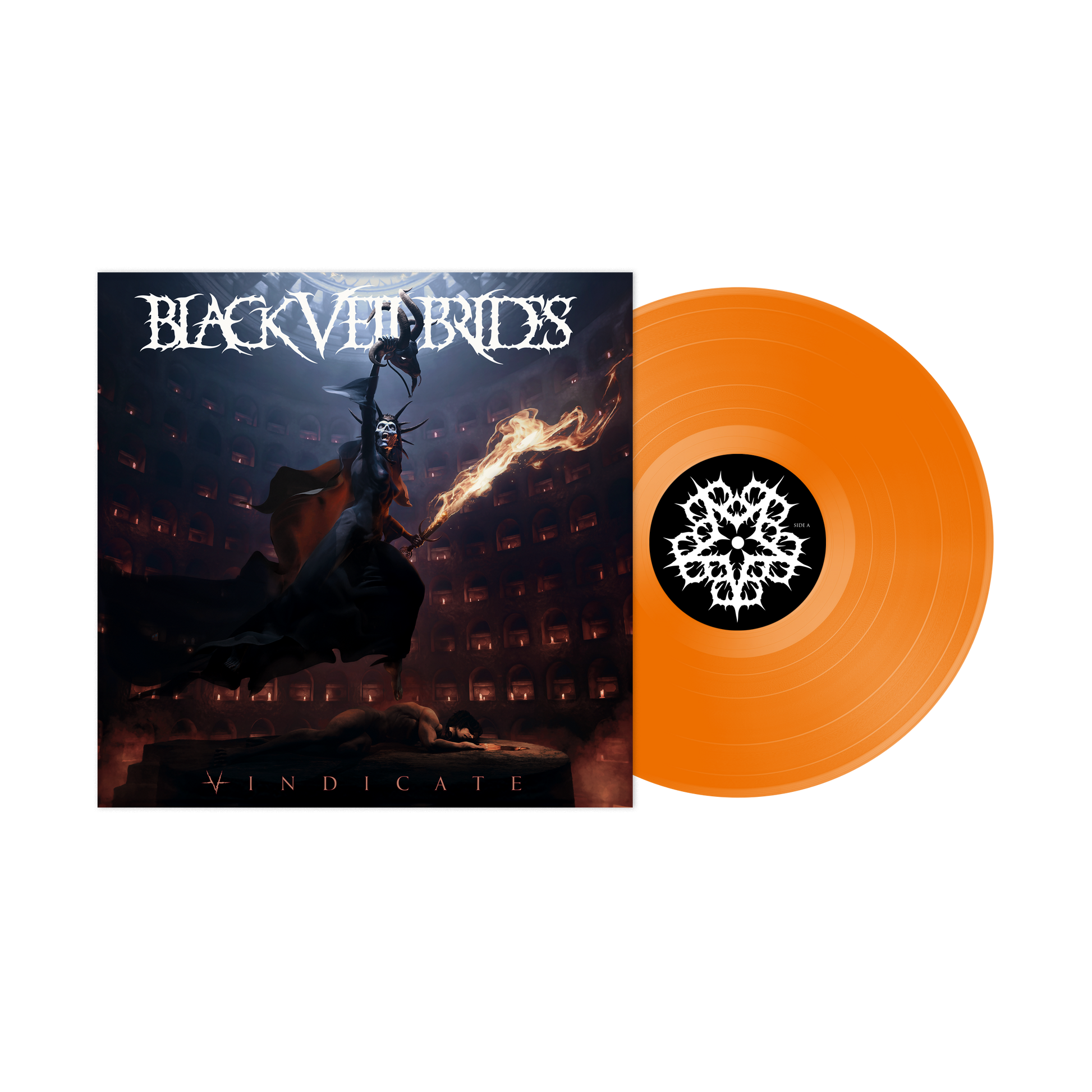 BLACK VEIL BRIDES ‘VINDICATE’ LP (Exclusive – Limited to 500, Transparent Orange Vinyl) Revolver Magazine