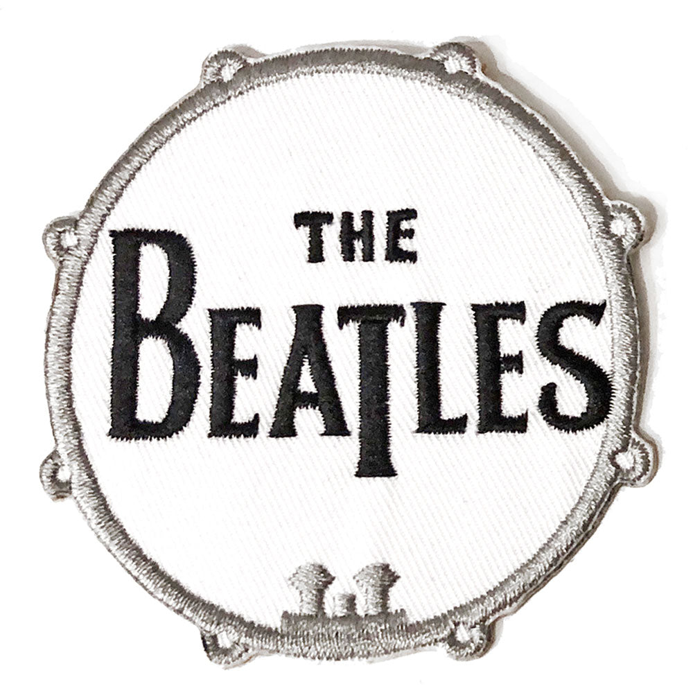 The Beatles - Drum Embroidered Iron On Patch Rock Movie Heroes