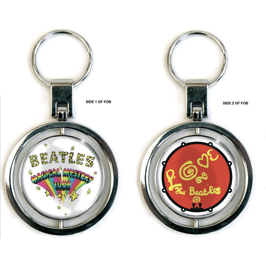 The Beatles - Magical Mystery Tour Spinner Keyring Rock Movie Heroes