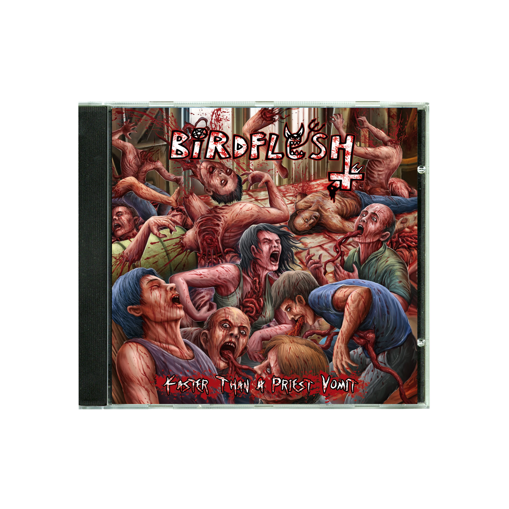Birdflesh "Faster Than A Priest Vomit" CD - Mainstay Entertainment