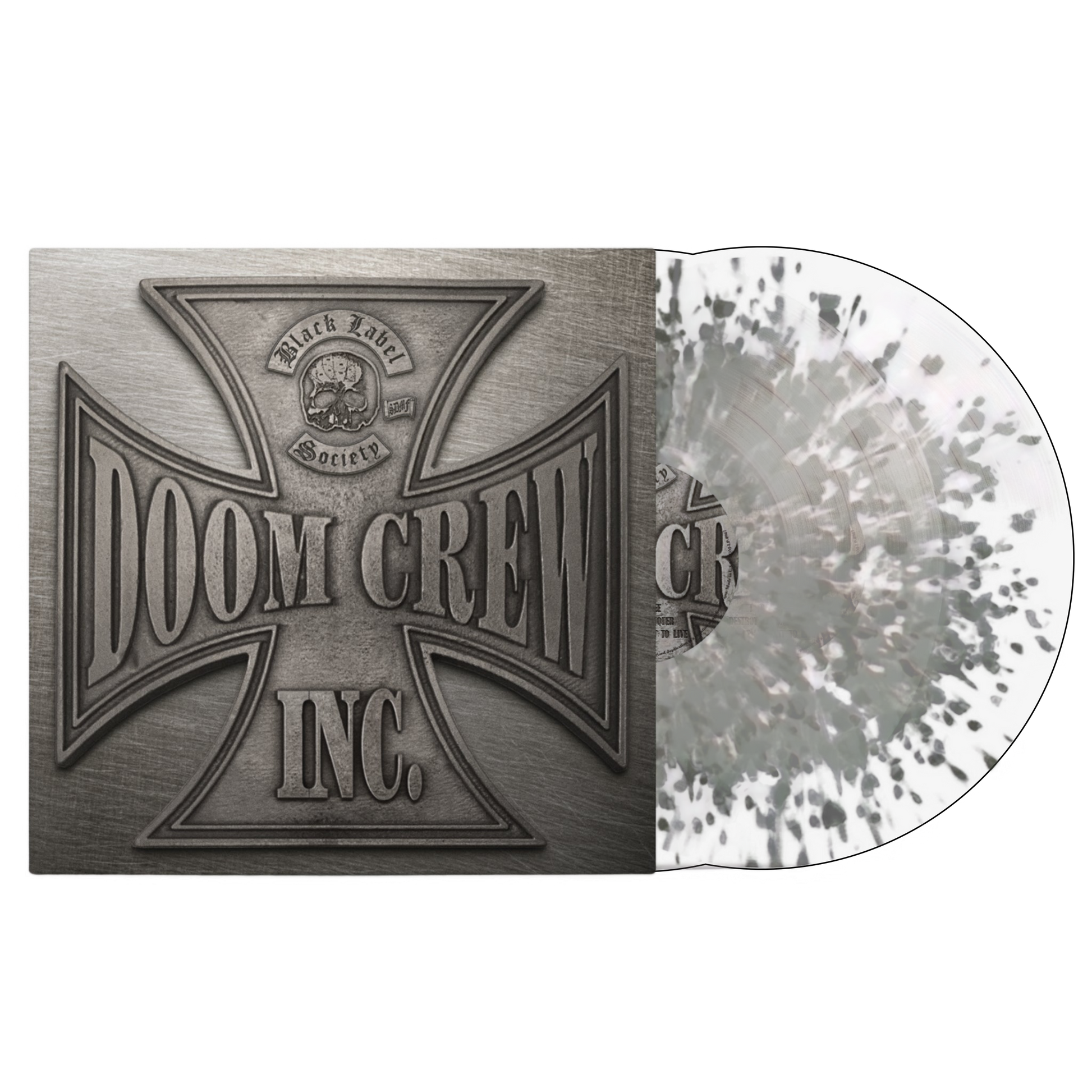 Black Label Society "Doom Crew Inc" Grey Splatter Vinyl - Mainstay Entertainment