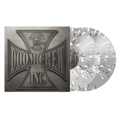 Black Label Society "Doom Crew Inc" Half Clear/Half Grey w/Black & White Splatter Vinyl
