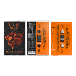 Black Label Society "Engines of Demolition" Orange Cassette - Mainstay Entertainment