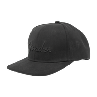 Fender Black Flat Bill Hat Pluginz Keychains