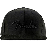 Fender Black Flat Bill Hat Pluginz Keychains