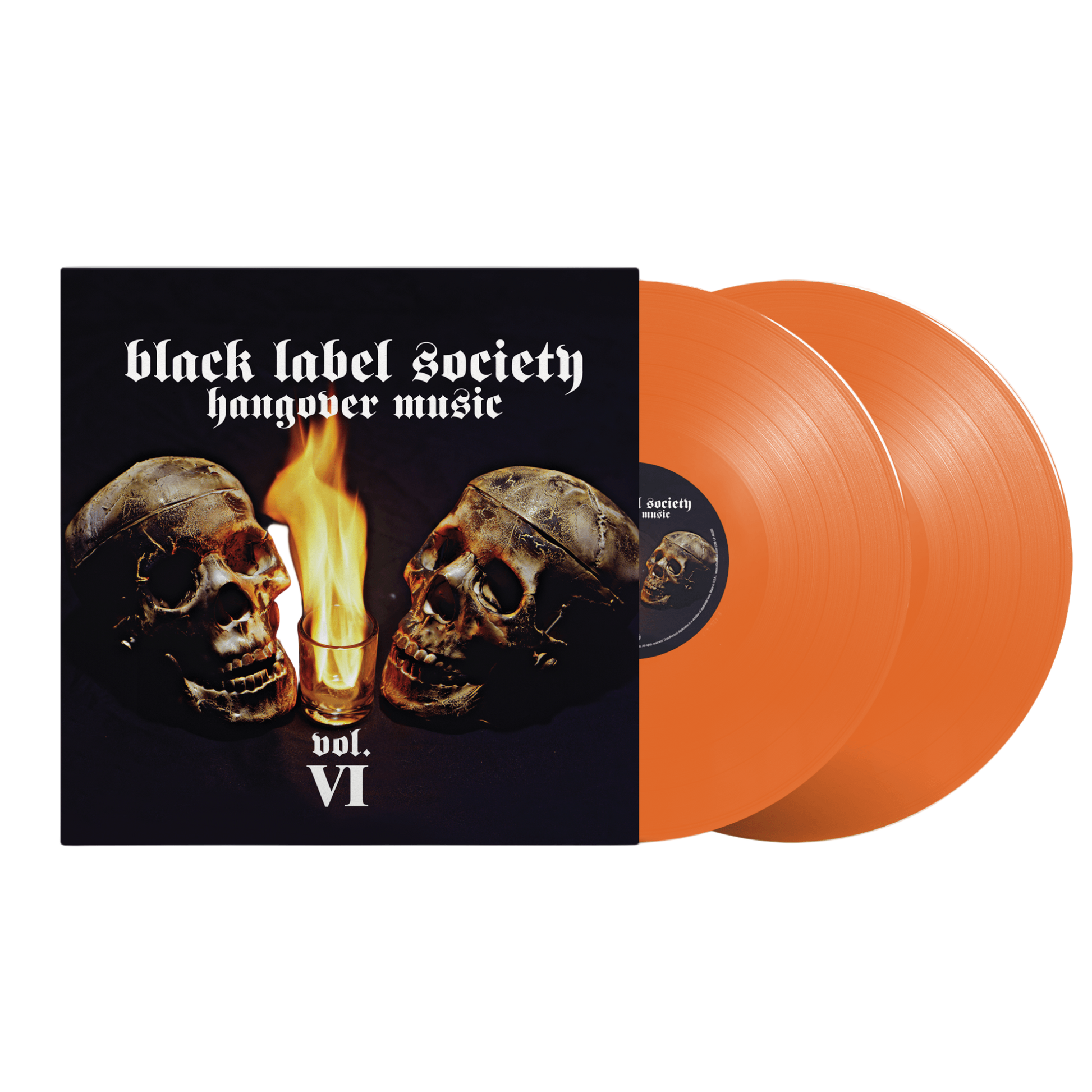 Black Label Society "Hangover Music Vol. VI" Orange Vinyl