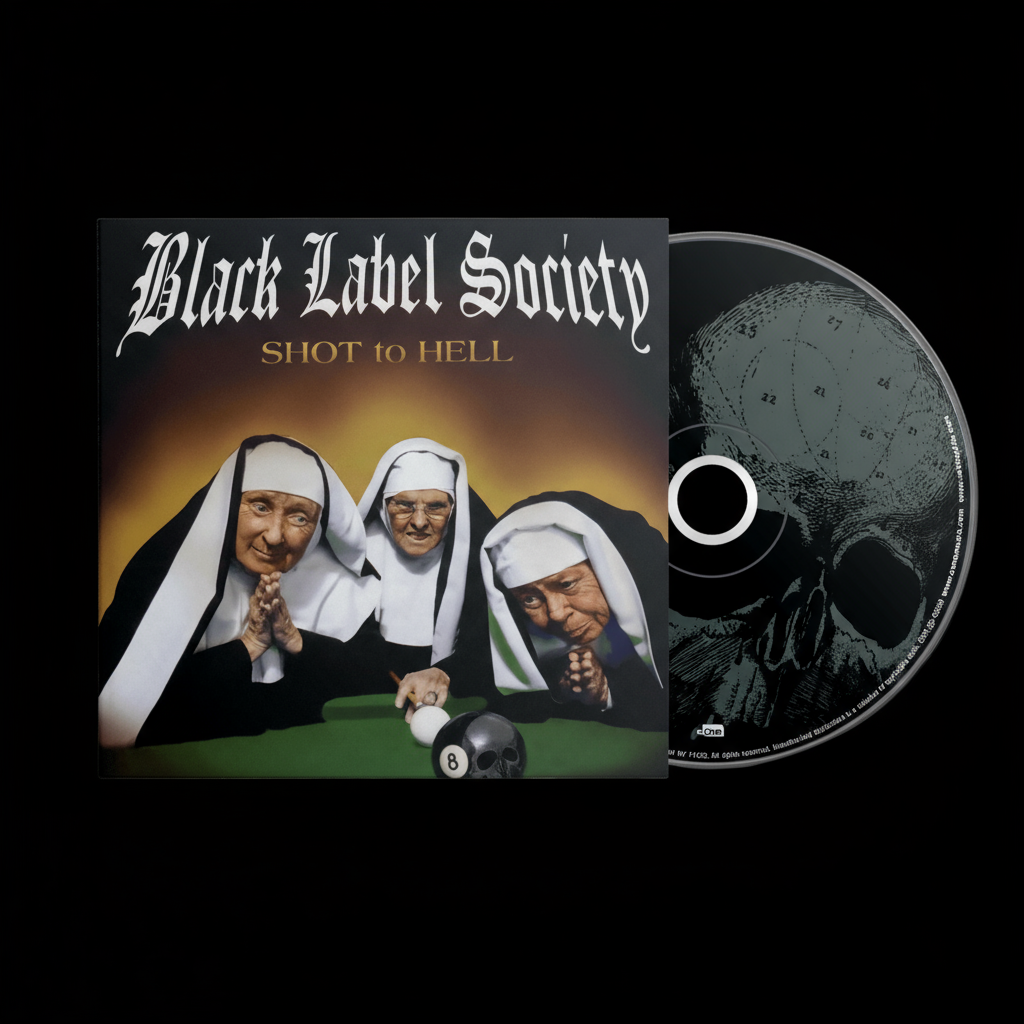 Black Label Society "Shot to Hell" CD Digipak