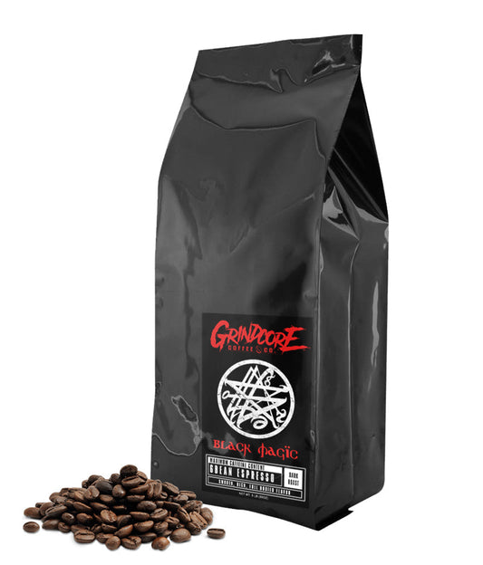 Black Magic 6 Bean Espresso │5lb Bag Grindcore Coffee Co.