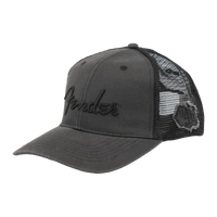Fender Black Out Trucker Hat Pluginz Keychains