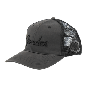 Fender Black Out Trucker Hat Pluginz Keychains