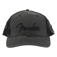 Fender Black Out Trucker Hat Pluginz Keychains