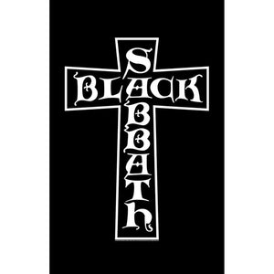 Black Sabbath - Black Cross Textile Poster Flag Rock Movie Heroes