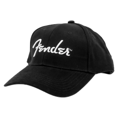 Fender "Spaghetti Logo" Black Hat