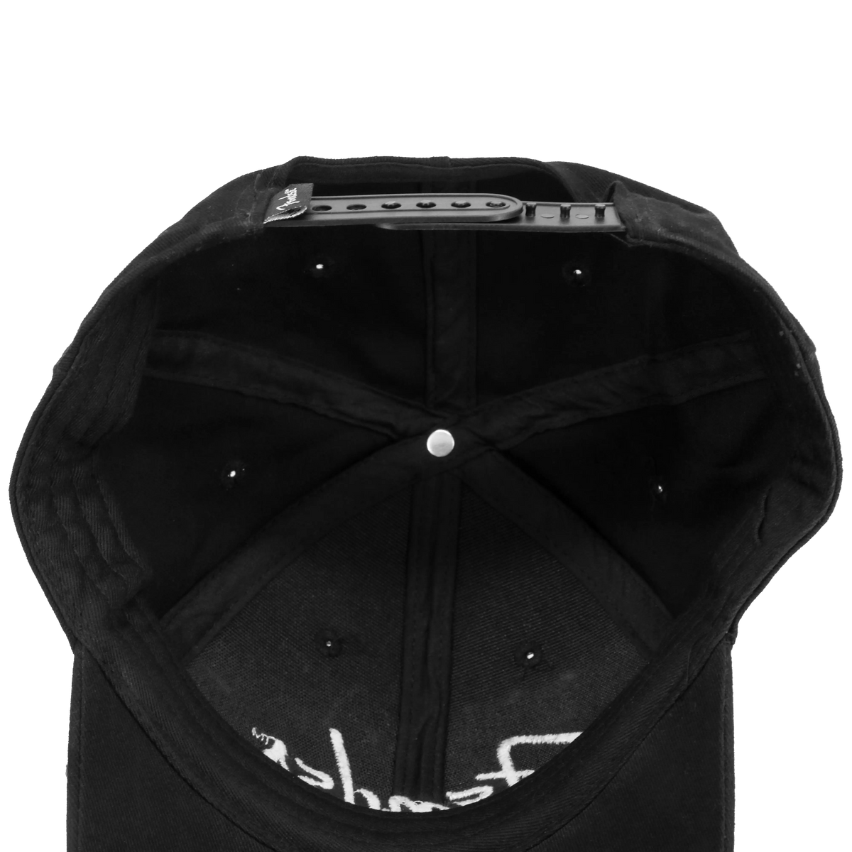 Fender "Spaghetti Logo" Black Hat Pluginz Keychains