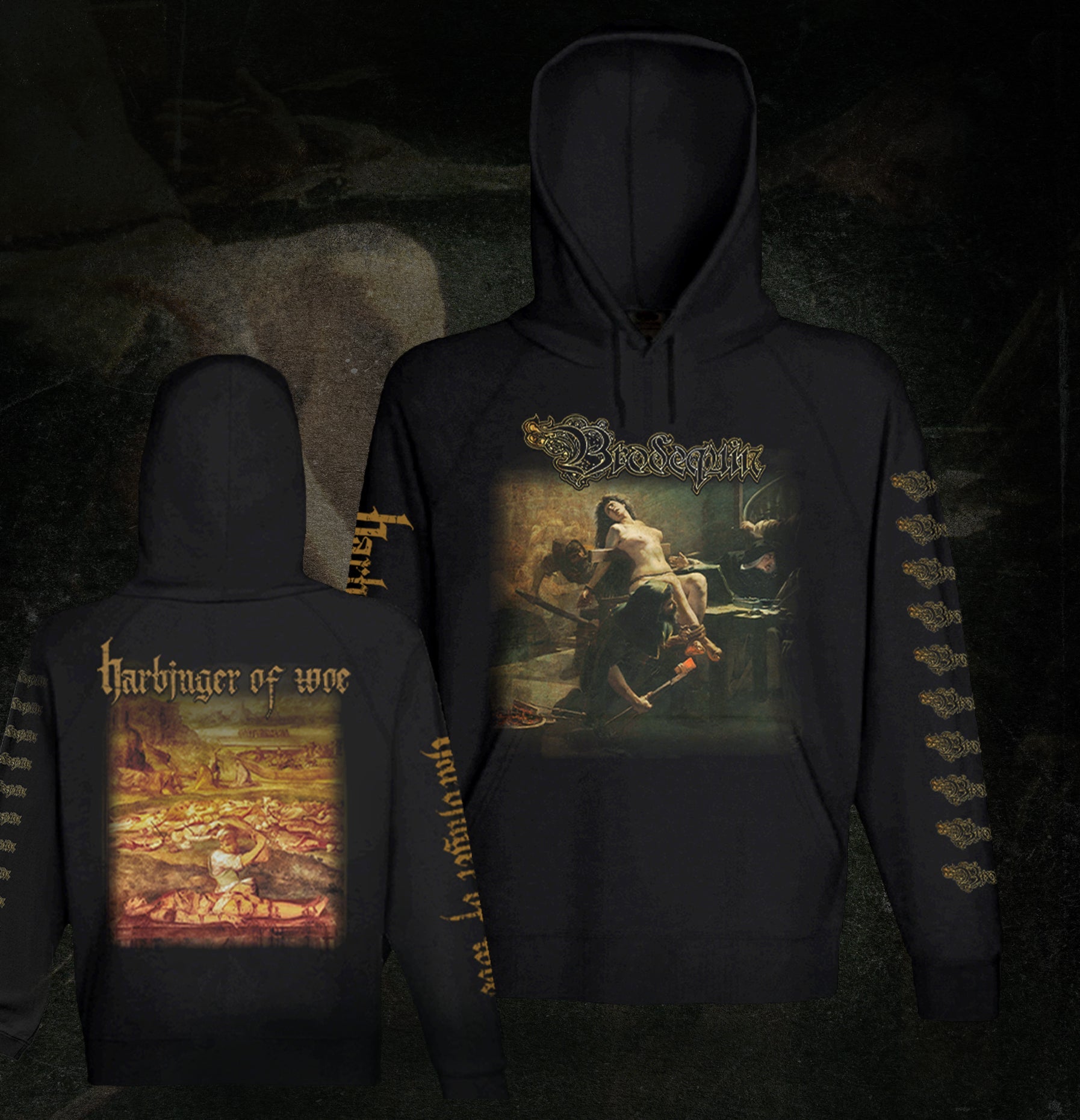 Brodequin "Harbinger of Woe" SHIRT / LONG SLEEVE / HOODIE - Mainstay Entertainment