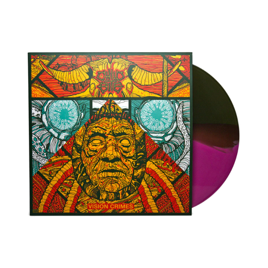 Child Bite "Vision Crimes / Monomania" Purple & Dark Green Vinyl