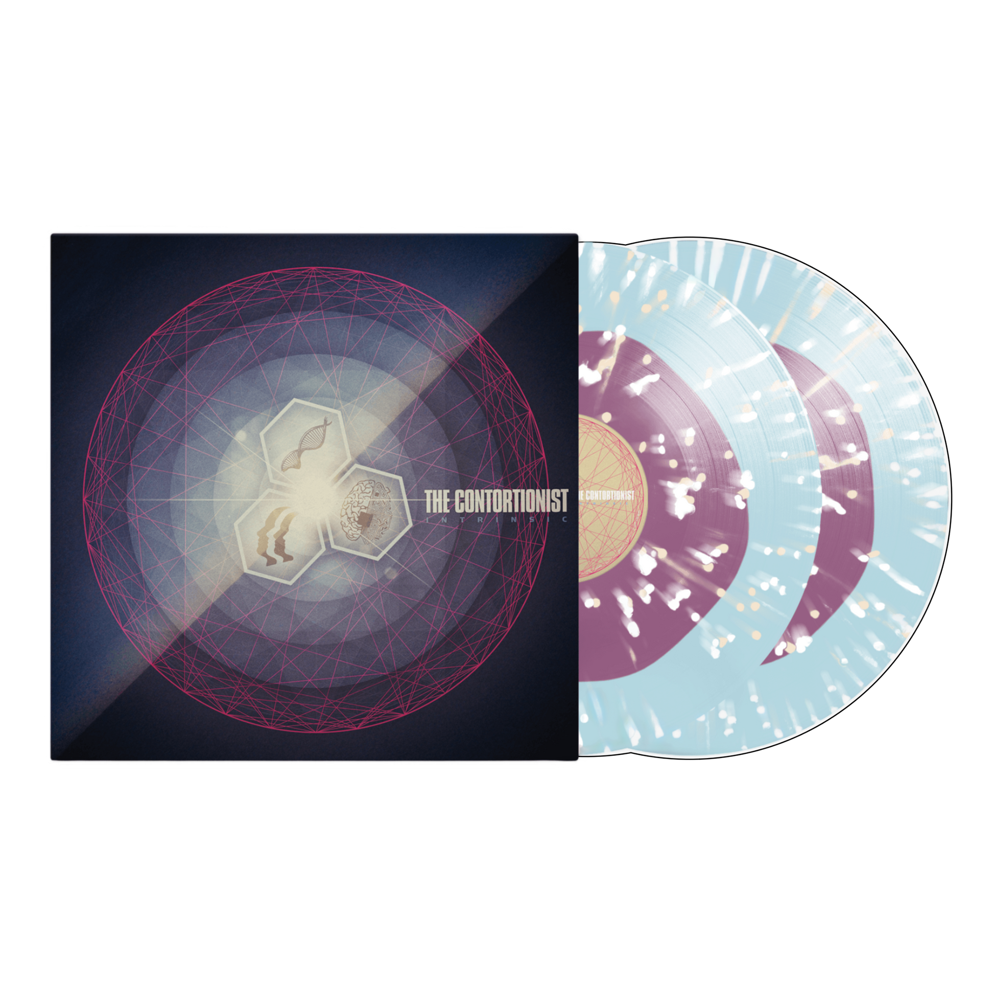 Contortionist "Intrinsic" Color In Color Splatter Vinyl