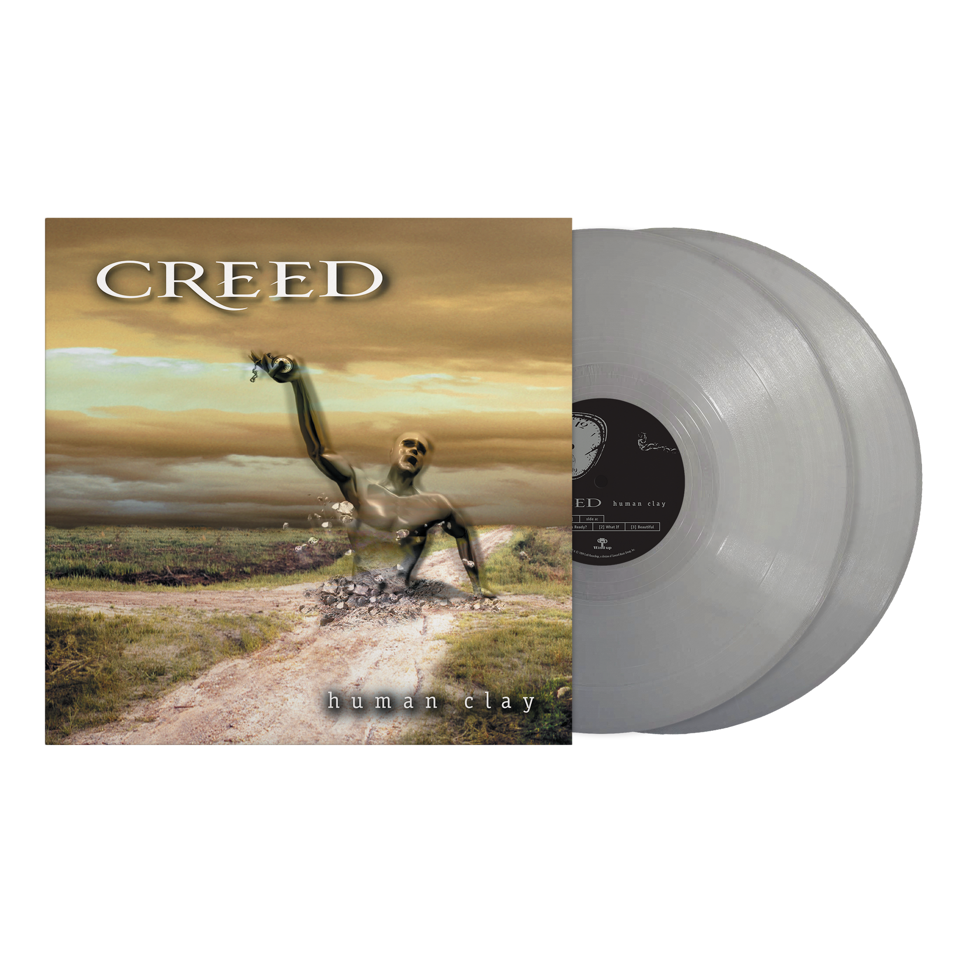 CREED ‘HUMAN CLAY’ 25TH ANNIVERSARY 2LP (Limited Edition – Only 500 Made, Opaque Gray Vinyl) - Mainstay Entertainment