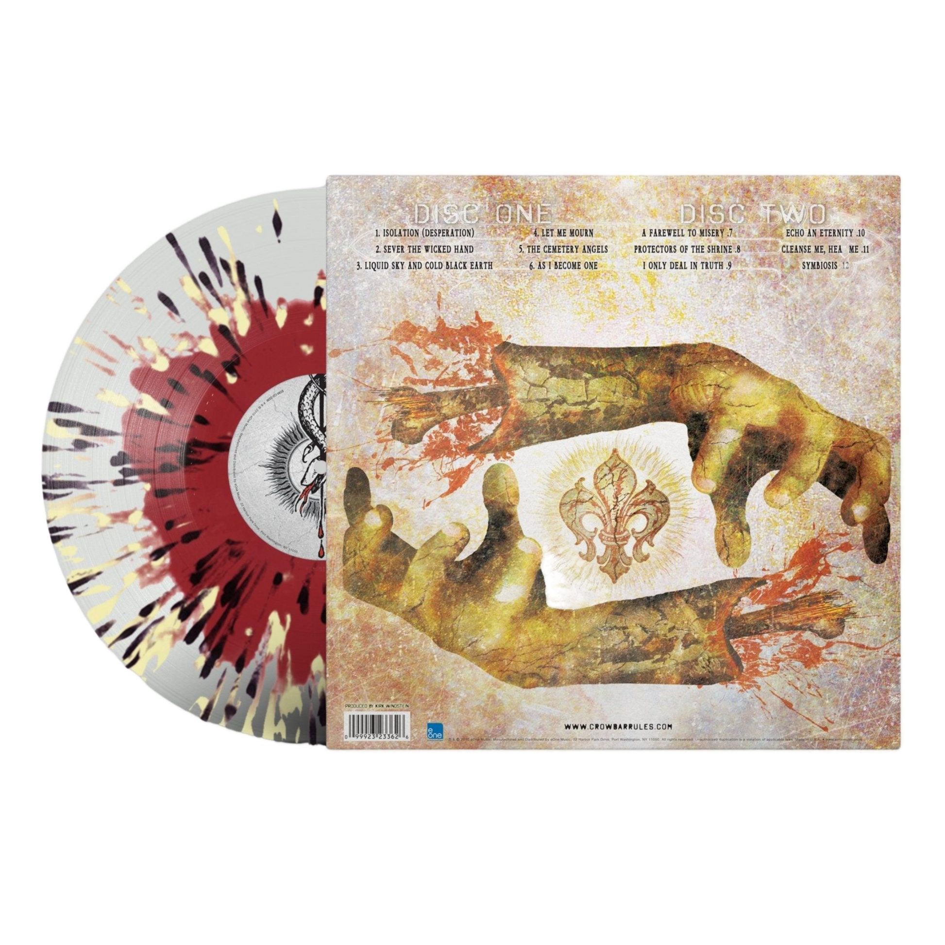 Crowbar "Sever The Wicked Hand" Splatter 10th Anniversary Vinyl