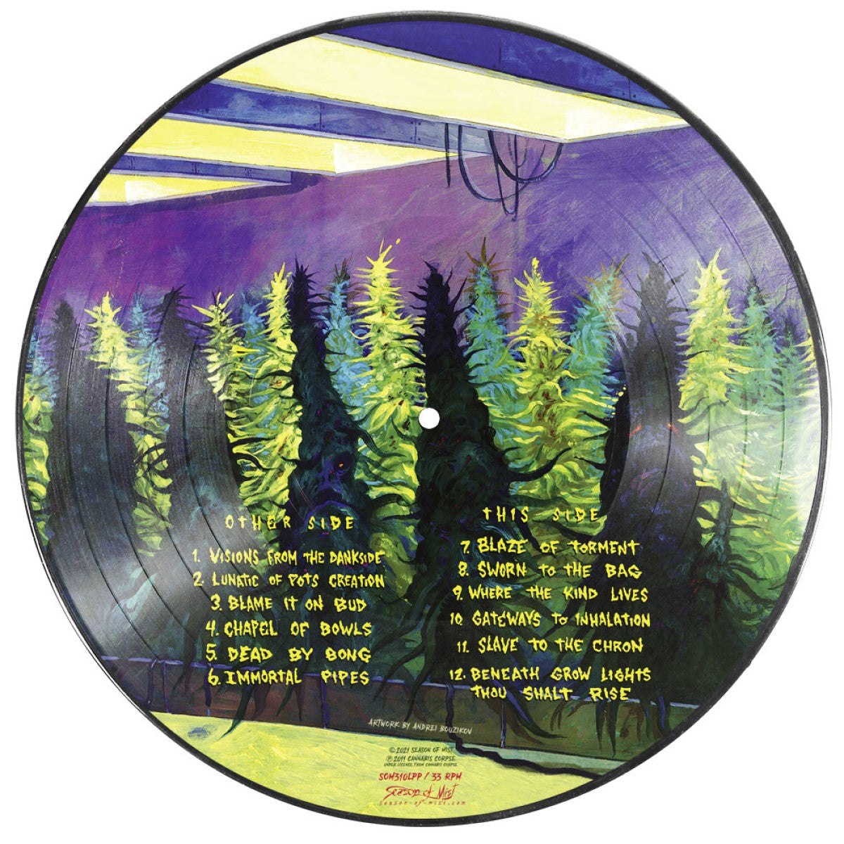 Cannabis Corpse "Beneath Grow Lights Thou Shalt Rise" [CD Digipak / Vinyl] - Mainstay Entertainment