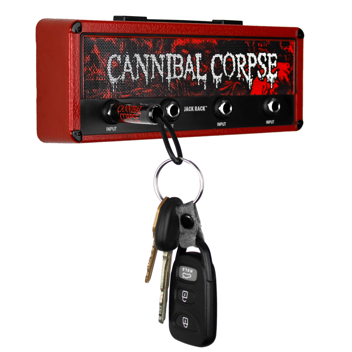 Cannibal Corpse Magnetic Jack Rack® Pluginz Keychains