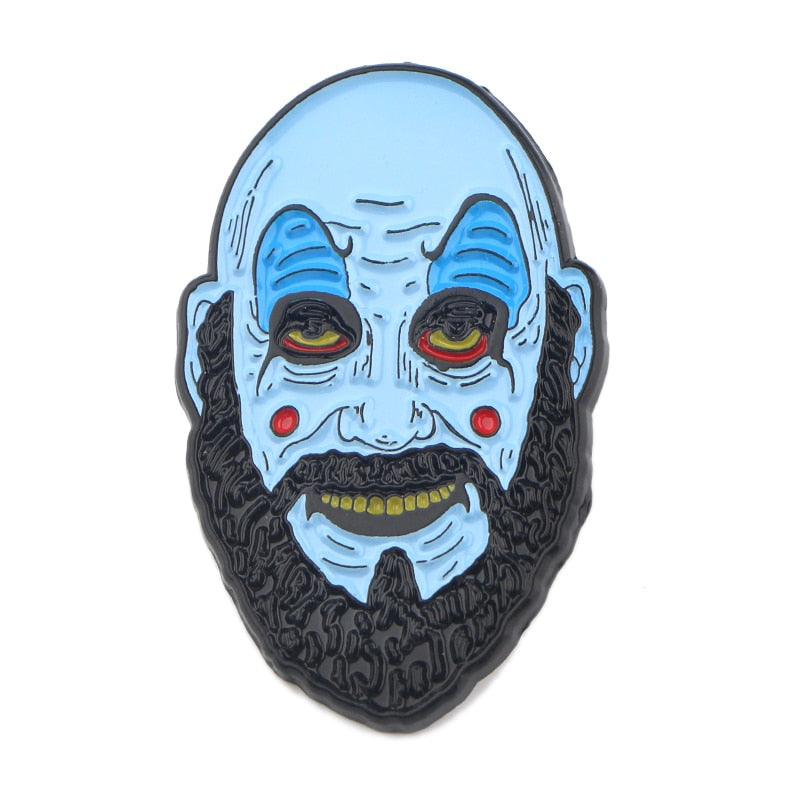 Captain Spaulding Smile Pin Morbid Rags