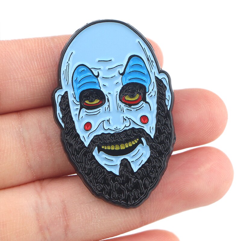 Captain Spaulding Smile Pin Morbid Rags