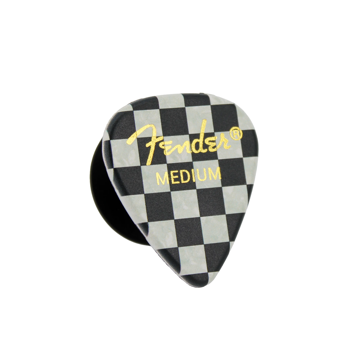 Fender guitar pick phone grip (Checkered) Pluginz Keychains