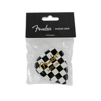 Fender guitar pick phone grip (Checkered) Pluginz Keychains
