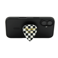 Fender guitar pick phone grip (Checkered) Pluginz Keychains