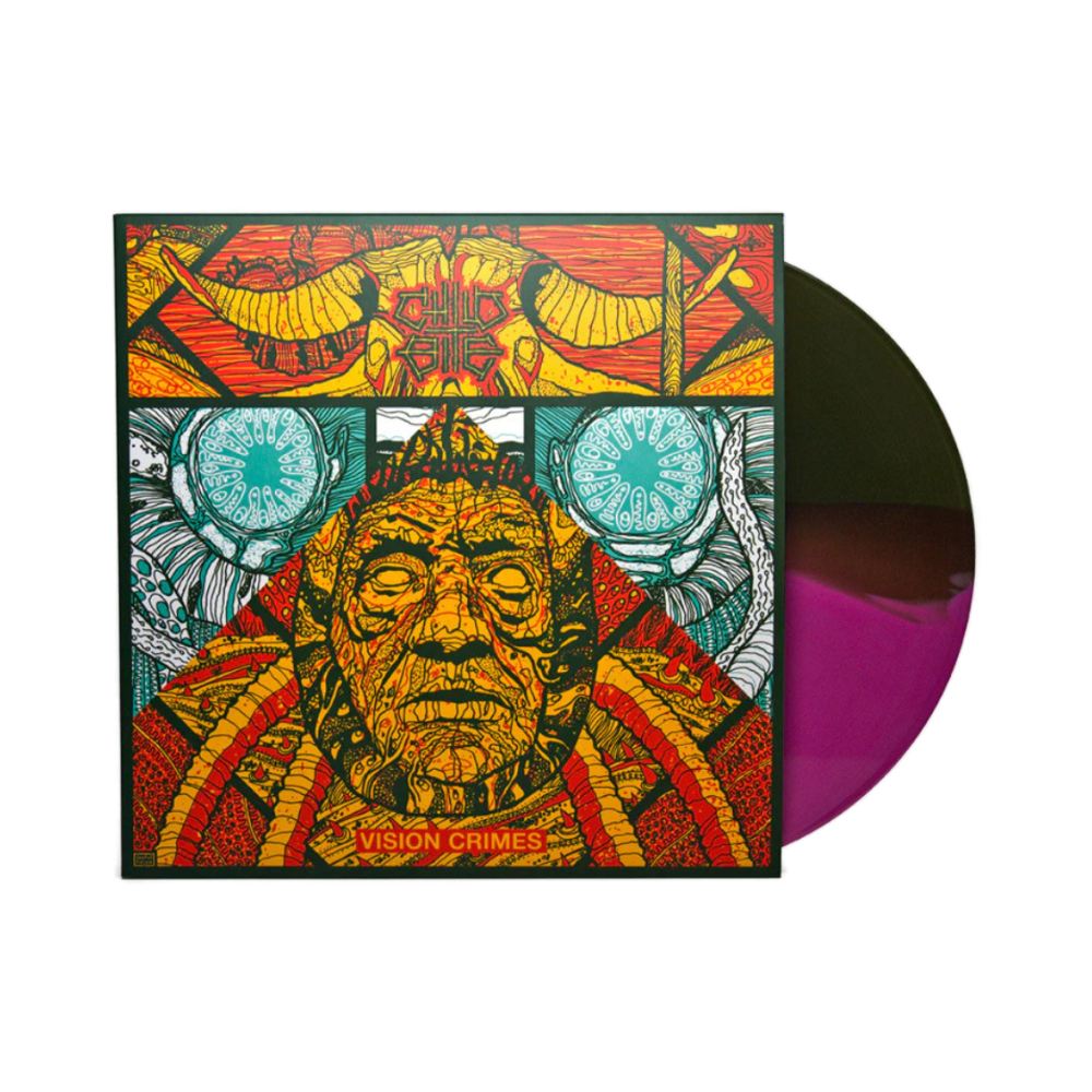 Child Bite "Vision Crimes / Monomania" Purple & Dark Green Vinyl - Mainstay Entertainment