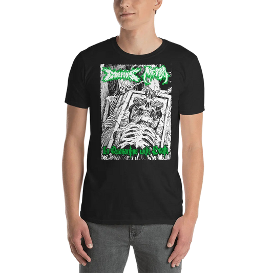 COFFINS / MACABRA - In Quarantine With Death T-Shirt Horror Pain Gore Death Productions Shop