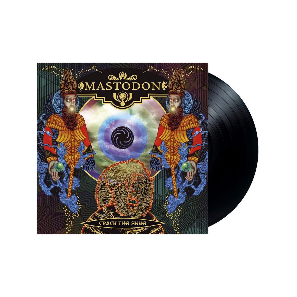 MASTODON ‘CRACK THE SKYE’ LP w/ SIGNED 12"x12" PAUL ROMANO PRINT & COLLECTORS EDITION MAGAZINE Revolver Magazine