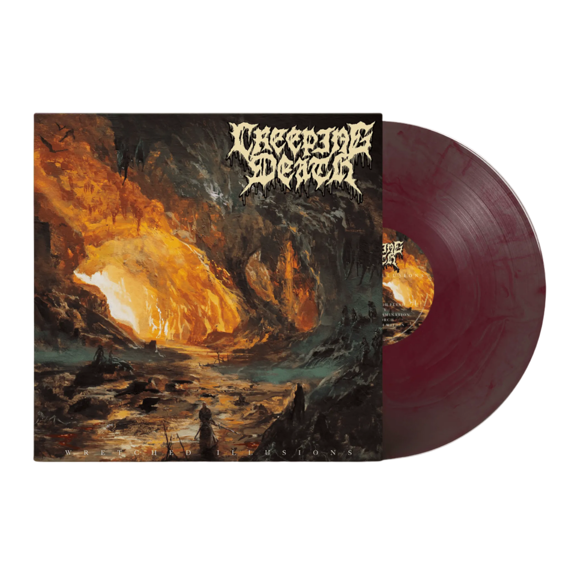 Creeping Death "Wretched Illusions" Grape Galaxy Vinyl - Mainstay Entertainment