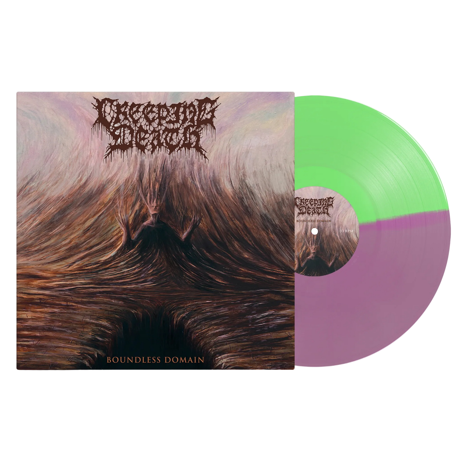 Creeping Death "Boundless Domain" Half/Half Vinyl