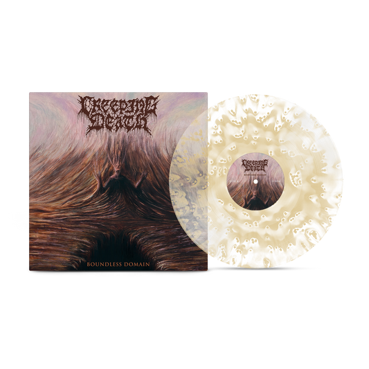 Creeping Death "Boundless Domain" Clear & Tan Ghostly Vinyl