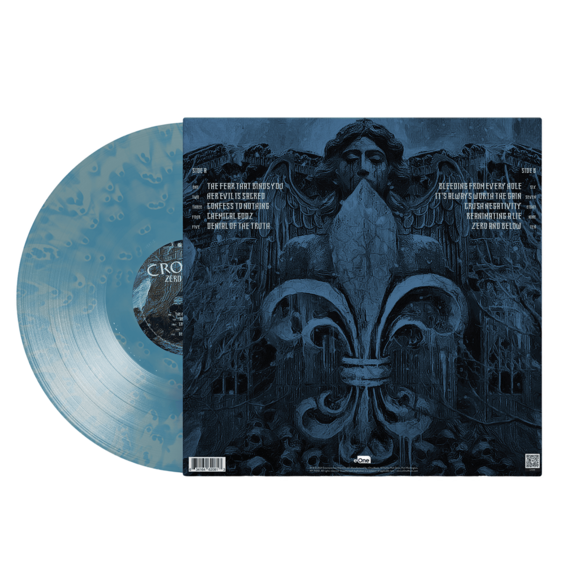 Crowbar "Zero And Below" Blue Ghost Vinyl - Mainstay Entertainment